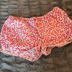 Sleep shorts S hearts arrows old navy intimates